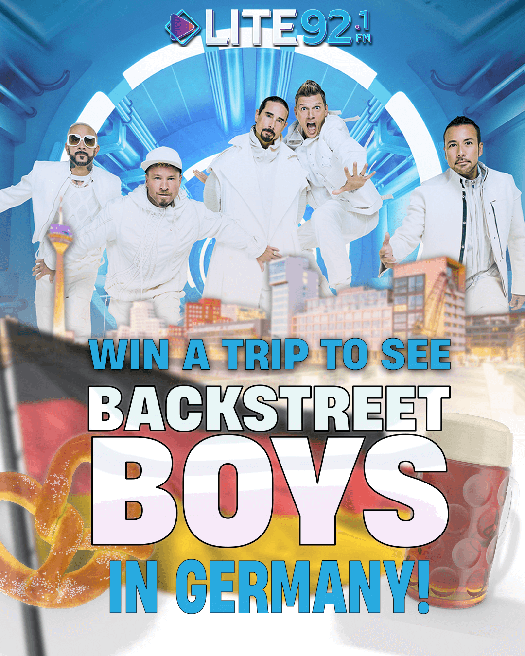 Win a trip to see Backstreet Boys in Germany